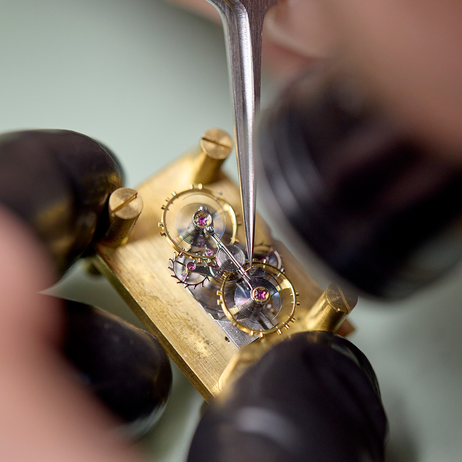 Schweizer Uhrwerk handmade